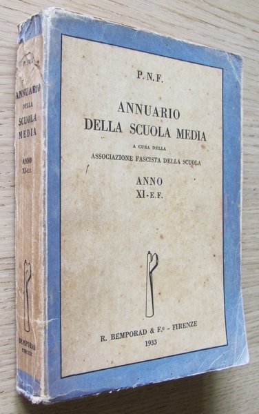 ANNUARIO DELLA SCUOLA MEDIA