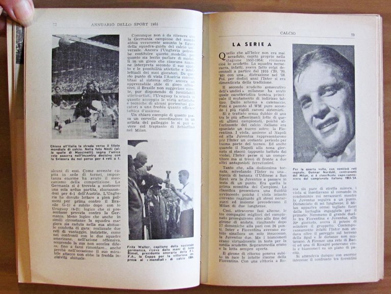 ANNUARIO DELLO SPORT 1955