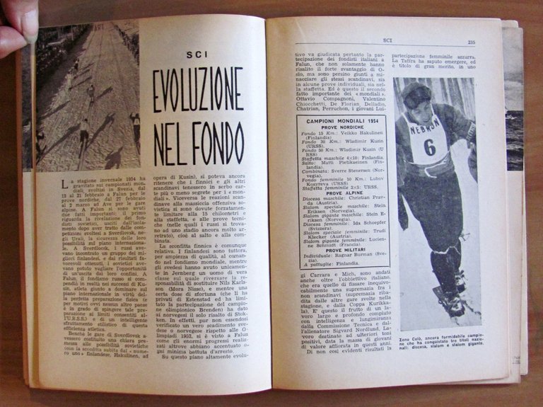 ANNUARIO DELLO SPORT 1955