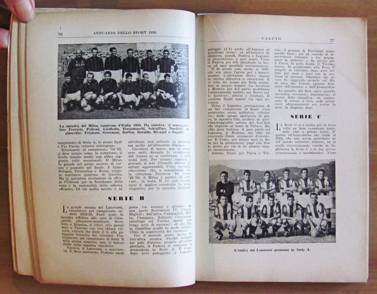 ANNUARIO DELLO SPORT 1956 - Primati - Risultati - Commenti …