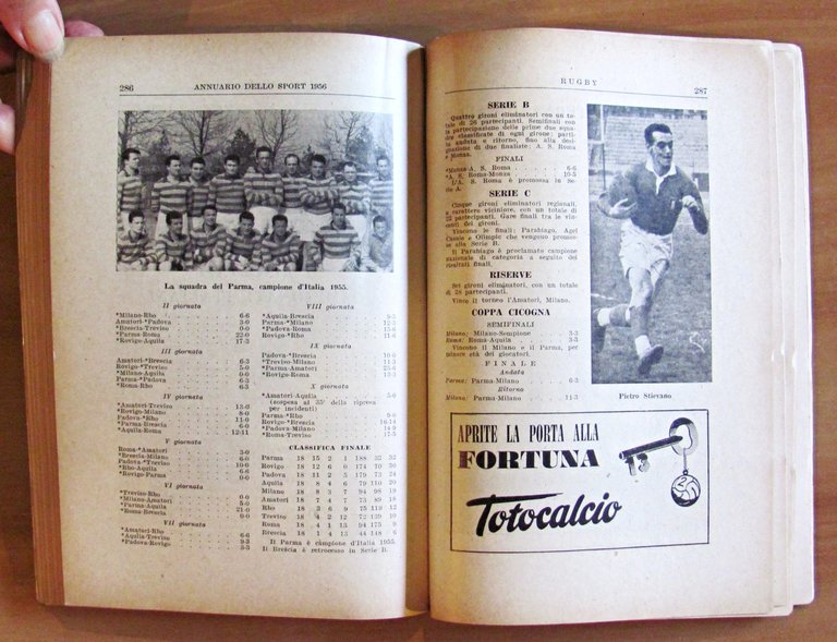 ANNUARIO DELLO SPORT 1956 - Primati - Risultati - Commenti …