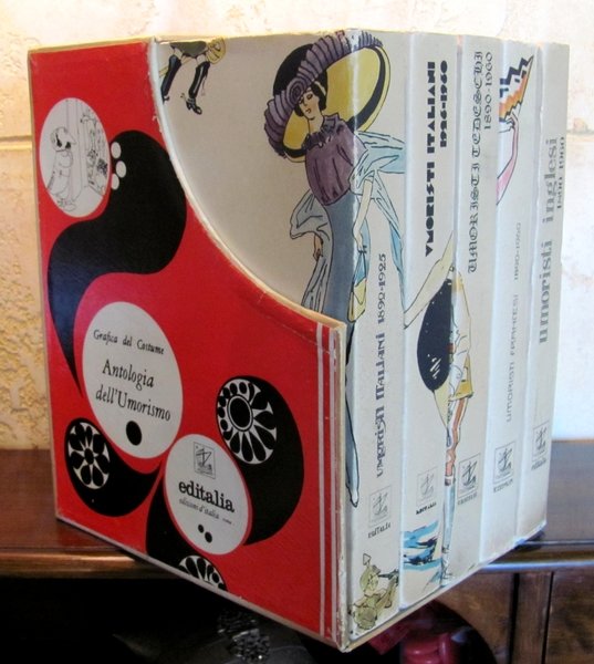 ANTOLOGIA DELL'UMORISMO Grafica del Costume in Cofanetto, Completo
