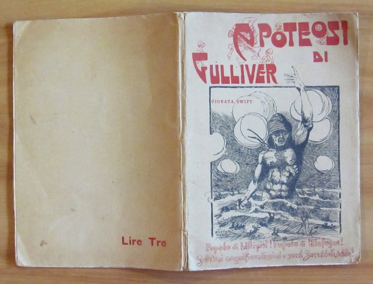 APOTEOSI DI GULLIVER - Prima versione italiana, 1920 - ill. …