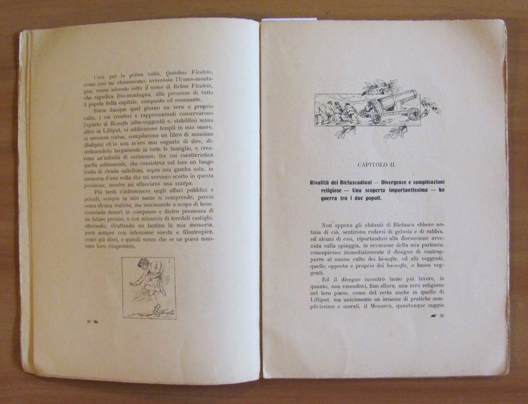 APOTEOSI DI GULLIVER - Prima versione italiana, 1920 - ill. …
