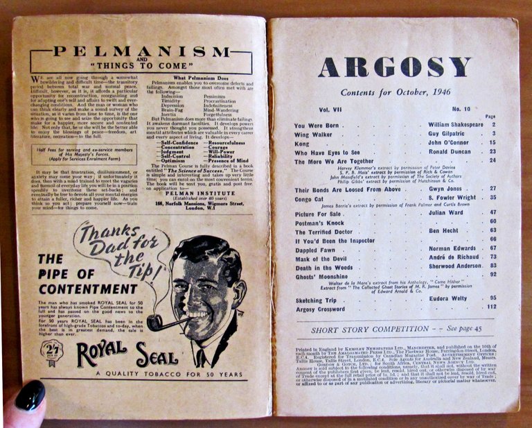 ARGOSY FOR OCTOBER 1946