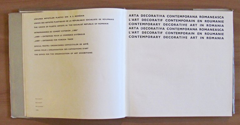 ARTA DECORATIVA CONTEMPORANA ROMANEASCA