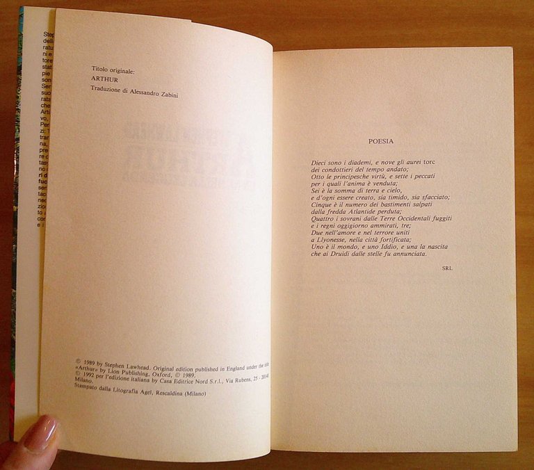 ARTHUR - UN RE NELLA LEGGENDA - Collana di Narrativa …