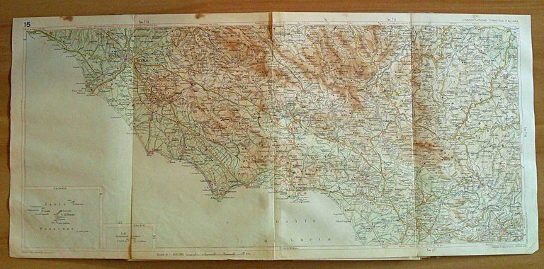ATLANTE D'ITALIA AL 500.000, 1939