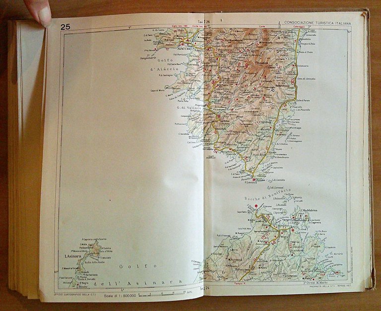ATLANTE D'ITALIA AL 500.000, 1939