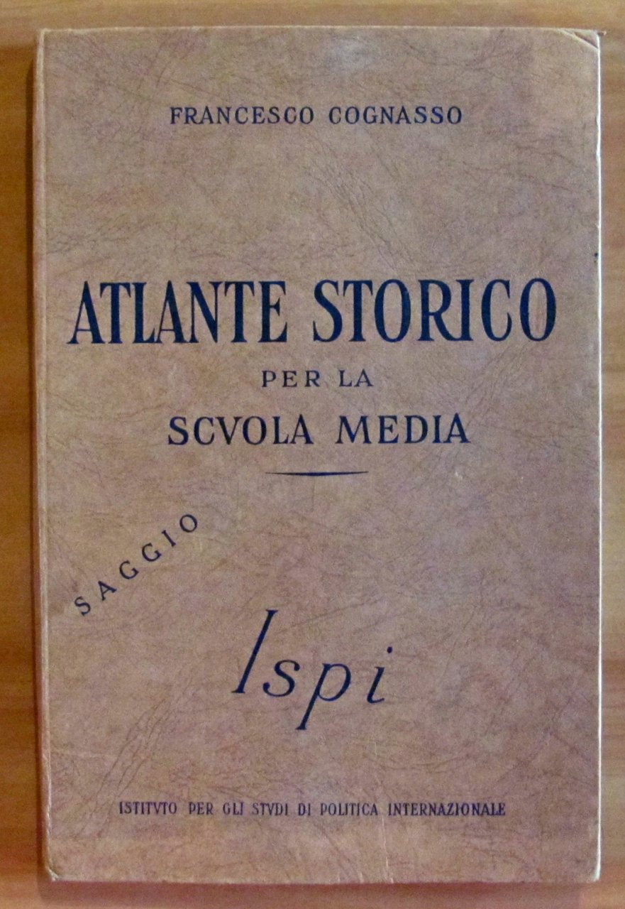 ATLANTE STORICO PER LA SCUOLA MEDIA - Saggio