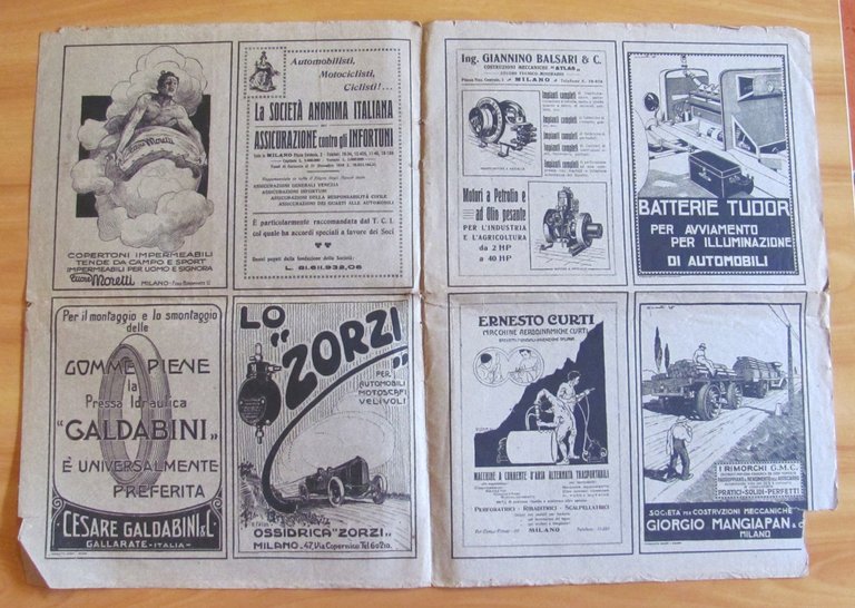 ATLANTE STRADALE d'ITALIA TOURING CLUB ITALIANO - Fascicolo I con …