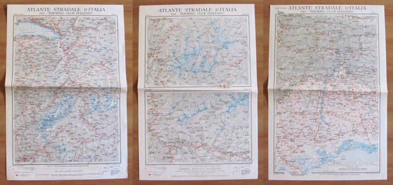 ATLANTE STRADALE d'ITALIA TOURING CLUB ITALIANO - Fascicolo I con …