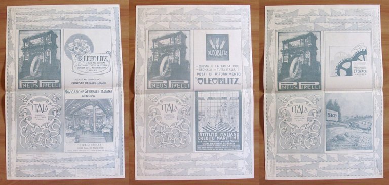 ATLANTE STRADALE d'ITALIA TOURING CLUB ITALIANO - Fascicolo I con …