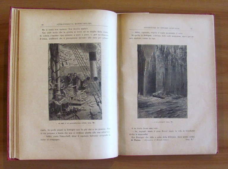 ATTAVERSO IL MONDO SOLARE - Avventure di Ettore Servadac