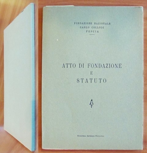 ATTO DI FONDAZIONE E STATUTO, 1963