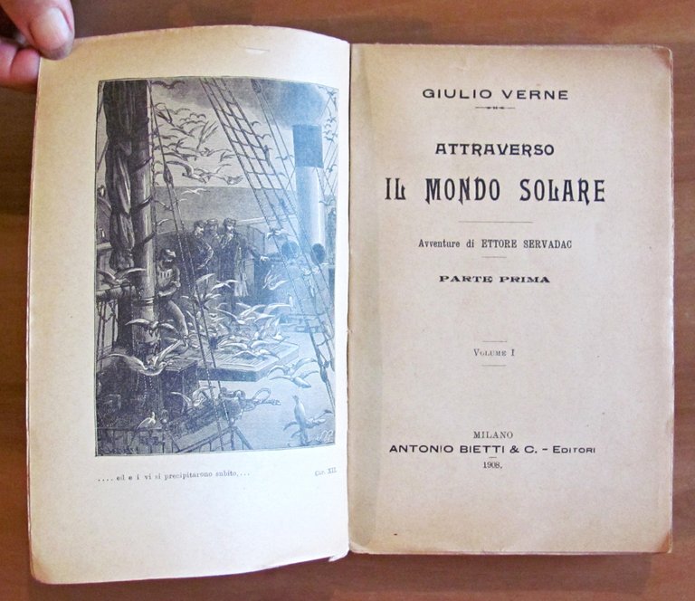 ATTRAVERSO IL MONDO SOLARE - Avventure di Ettore Servadac - …