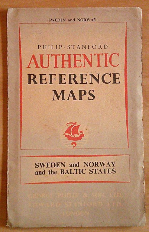 Authentic Reference Maps - SWEDWN, NORWAY and the Baltic States, …