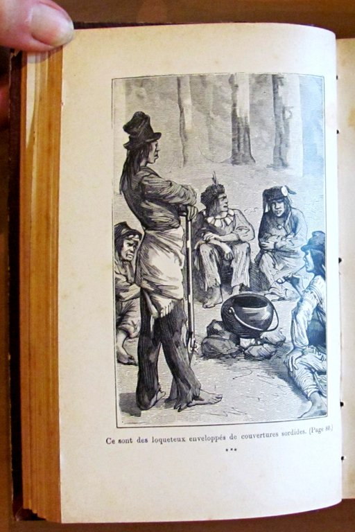 AVENTURES D'UN GAMIN DE PARIS AU PAYS DES BISONS