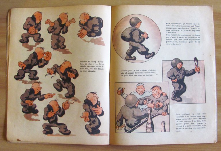 Aventures de PICOULET, anni '40 - ill. TOUZET