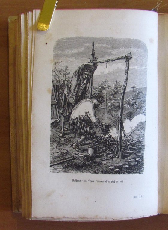 AVENTURES de ROBINSON CRUSOE - 1862 ill. GAVARNI