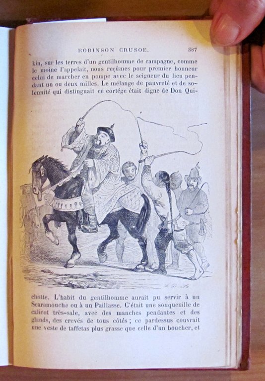 AVENTURES DE ROBINSON CRUSOE, 1872 - ill. GRANDVILLE