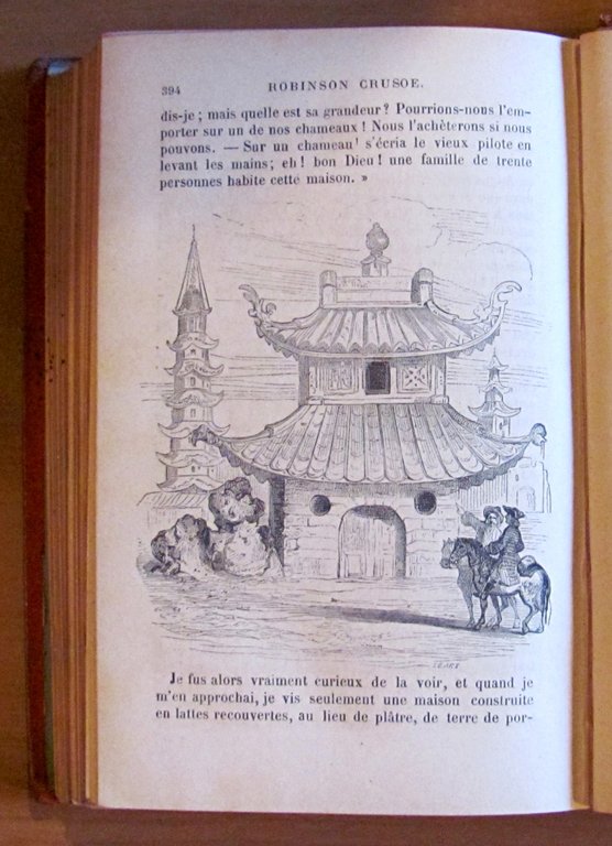 AVENTURES DE ROBINSON CRUSOE, 1872 - ill. GRANDVILLE