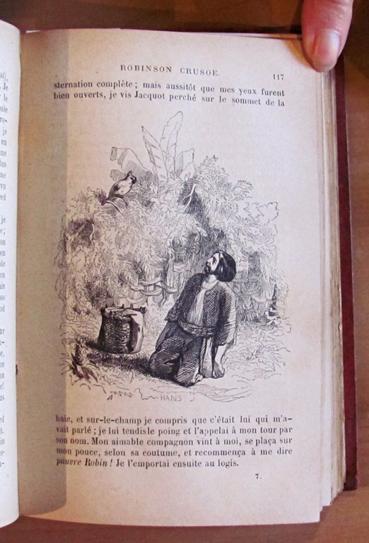 AVENTURES DE ROBINSON CRUSOE, 1872 - ill. GRANDVILLE