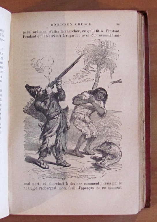 AVENTURES DE ROBINSON CRUSOE, 1872 - ill. GRANDVILLE