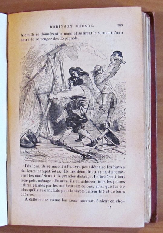 AVENTURES DE ROBINSON CRUSOE, 1872 - ill. GRANDVILLE