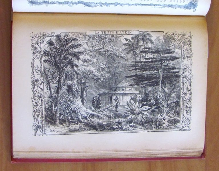 AVENTURES DE ROBINSON CRUSOE, 1888 con 100 incisioni