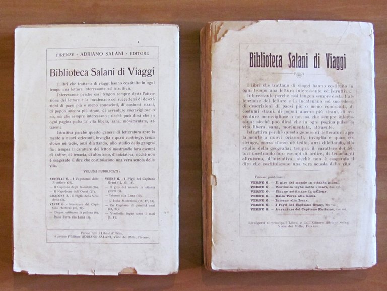 AVVENTURE DEL CAPITANO HATTERAS - Viaggi Straordinari in 2 Volumi …