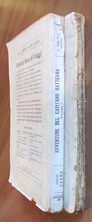 AVVENTURE DEL CAPITANO HATTERAS - Viaggi Straordinari in 2 Volumi …