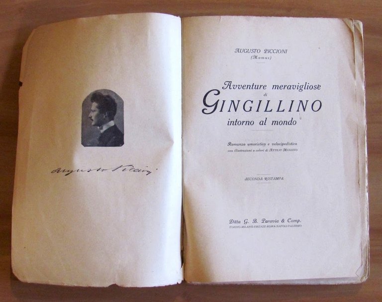 Avventure meravigliose di Gingillino intorno al mondo, 1945 - ill. …