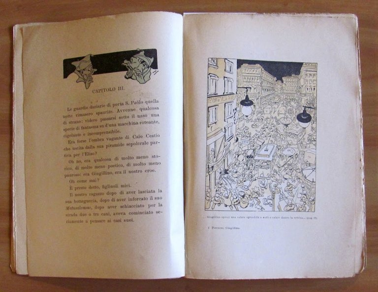 Avventure meravigliose di Gingillino intorno al mondo, 1945 - ill. …