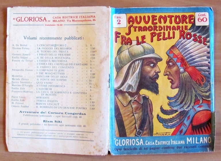 Avventure straordinarie fra le Pelli Rosse N.2 - Gloriosa anni …