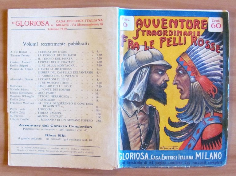 Avventure straordinarie fra le Pelli Rosse N.6 - Gloriosa anni …