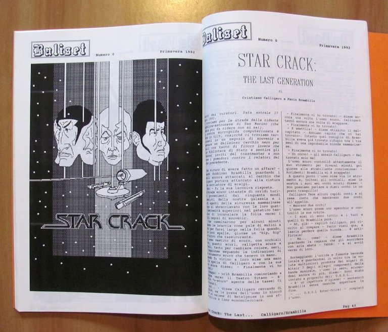 BALISET Rivista amatoriale di Fantascienza e Fantasy - N. 0