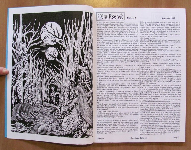 BALISET Rivista amatoriale di Fantascienza e Fantasy - N. 1