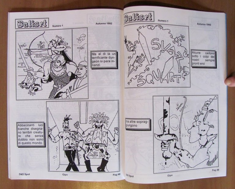 BALISET Rivista amatoriale di Fantascienza e Fantasy - N. 1