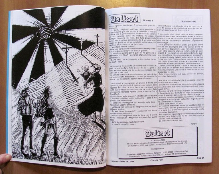 BALISET Rivista amatoriale di Fantascienza e Fantasy - N. 1