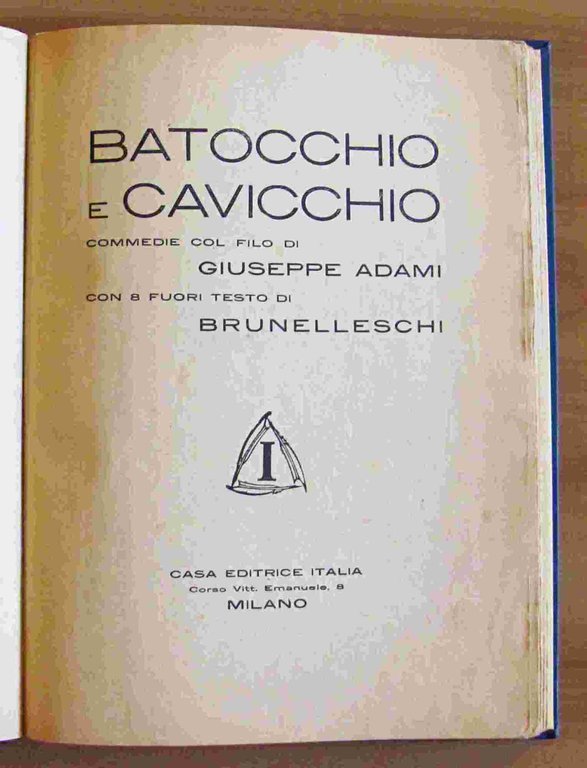 BATOCCHIO E CAVICCHIO - ill. BRUNELLESCHI