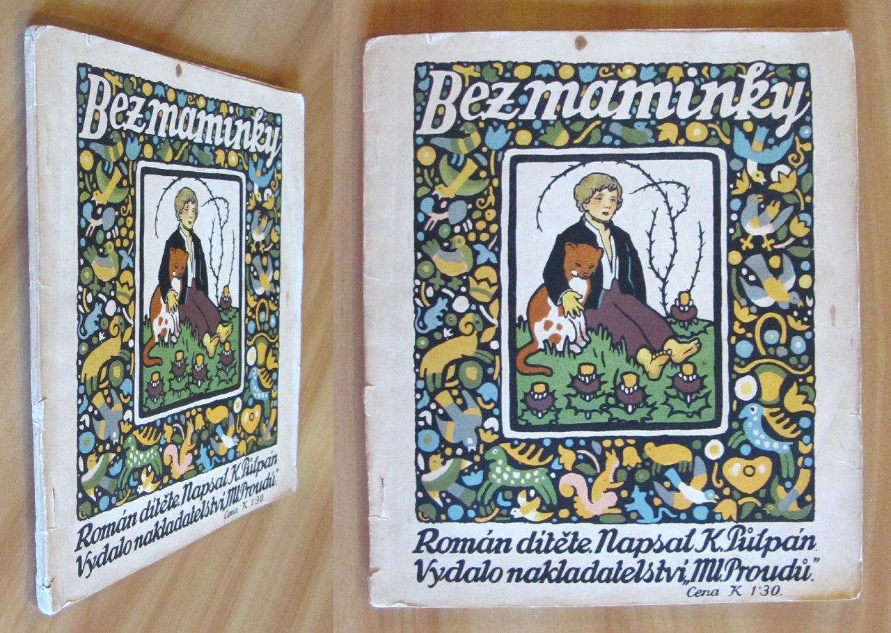 BEZ MAMINKY (Senza madre), 1918 - ill. Schneiberg