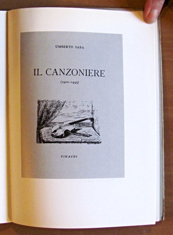 BIBLIOGRAFIA DELLE EDIZIONI ORIGINLI DI UMBERTO SABA - Con "Indice …