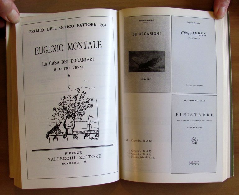 BIBLIOGRAFIA MONTALIANA, I ed. 1977