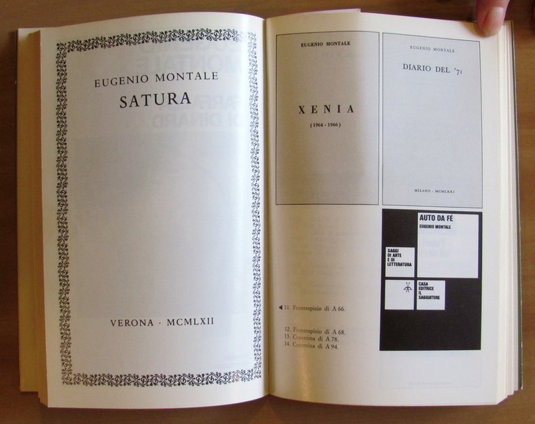BIBLIOGRAFIA MONTALIANA, I ed. 1977