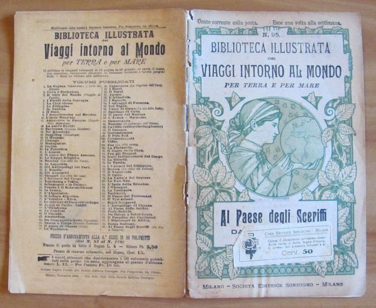 Biblioteca Illustrata dei Viaggi intono al Mondo per Terra e …