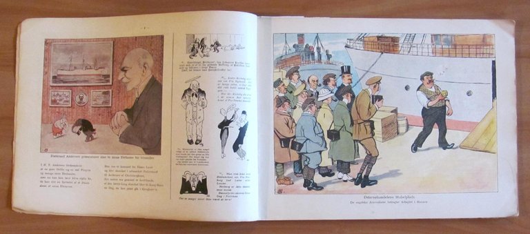 BLAEKSPRUTTEN 1919 - Rivista Satirica Danese