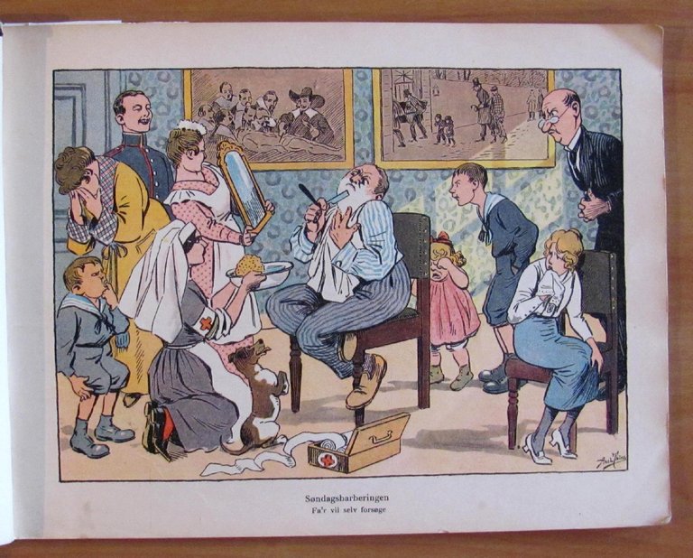 BLAEKSPRUTTEN 1919 - Rivista Satirica Danese