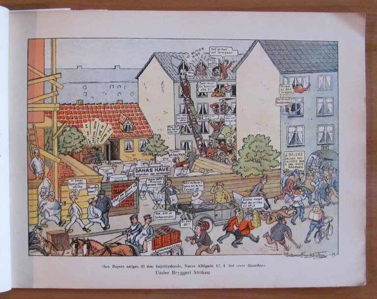 BLAEKSPRUTTEN 1919 - Rivista Satirica Danese