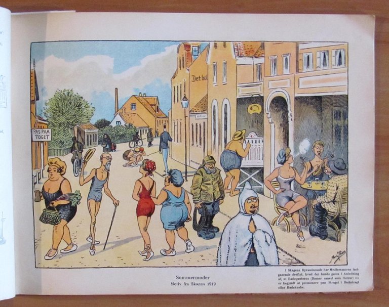 BLAEKSPRUTTEN 1919 - Rivista Satirica Danese